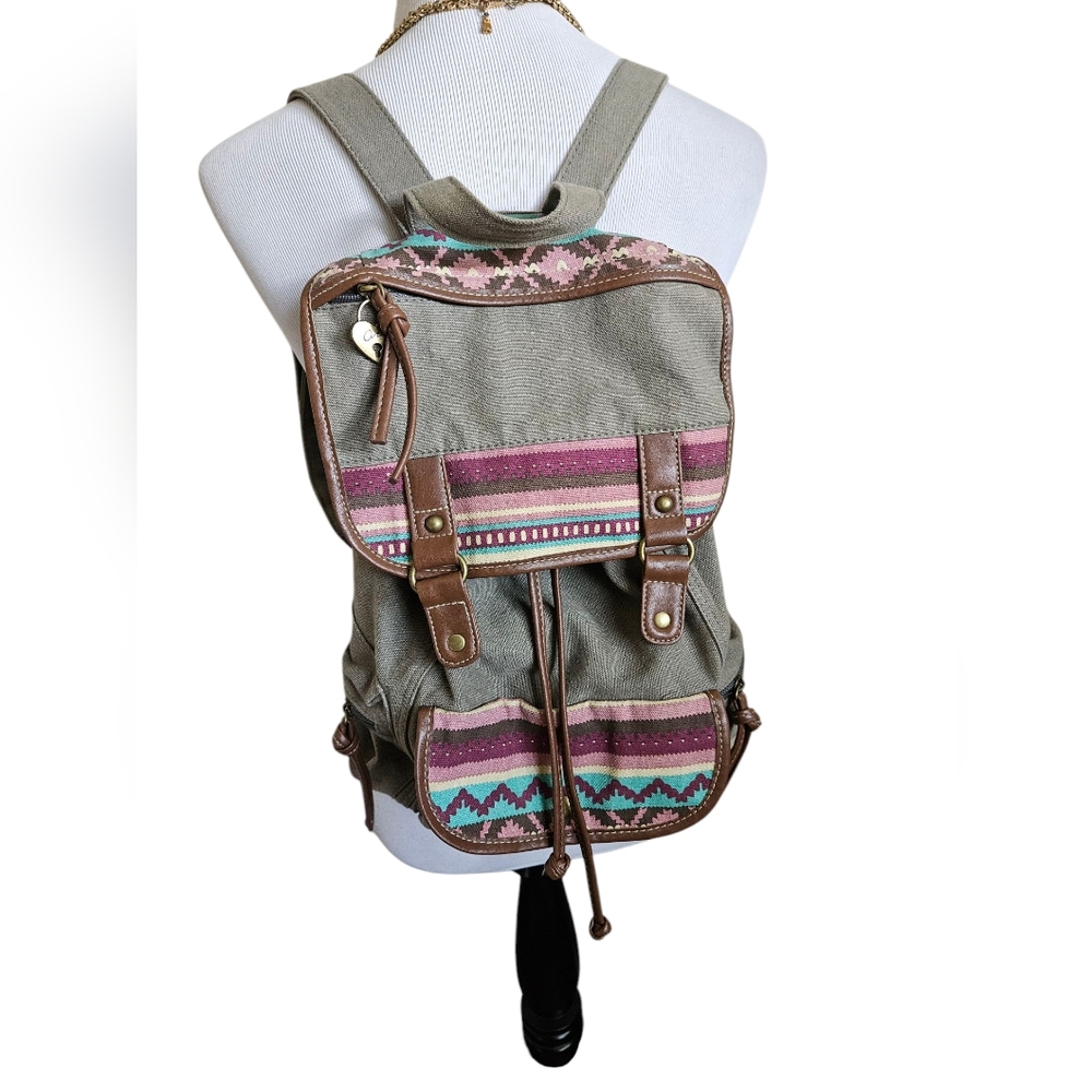 American Rags Boho Southwestern Style Backpack